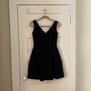Anthropologie Navy Blue Mini Dress